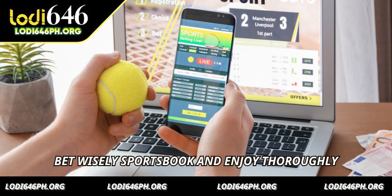 Bet wisely sportsbook and enjoy thoroughly