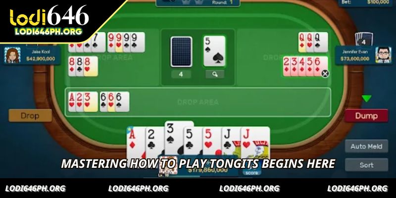 Mastering how to play tongits begins here