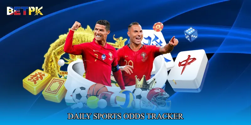 Daily sports odds tracker